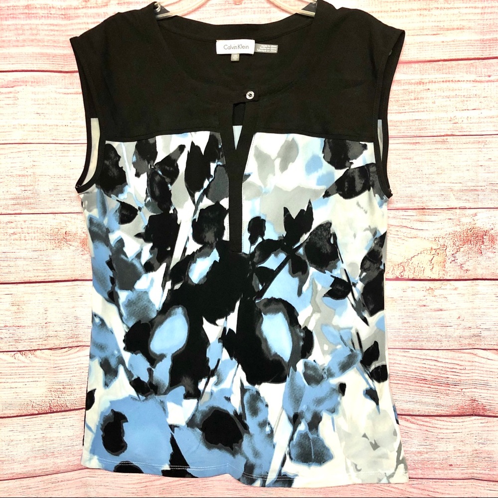 (1) Sleeveless Top by Calvin Klein (XS)